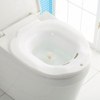 Universeel Vouwend Sitz-Bad Hurkend Vrij die Toilet Seat - voor het Perineal Doorweken, Postpartum Zorg, Bejaarden, Hemorrhoid wordt ontworpen