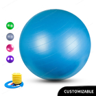 PVC-inflatie Gymnastic Fitness Yoga Ball Cutom Color
