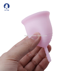 Het silicone Damemenstrual cup OEM past Logo Colorful Foldable Reusable aan