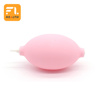 Witte Plastic Rubberbolspuit, Digitale Schoonmakende Rubberstofventilator
