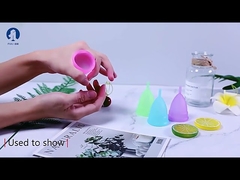 De menstruele Zachte Periodekop vermindert het Belemmeren van het Lekbescherming van het een half uuruur