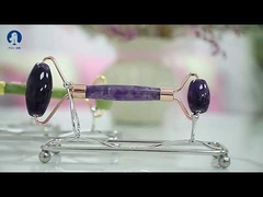 Gezichtsschoonheidsroller Huidverzorging Rozenkwarts Massager Jade Roller
