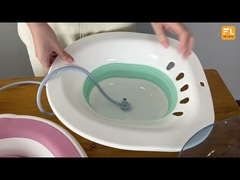 Draagbaar Zelfreinigend pp-pvc die Yoni Steam Seat For Bathroom vouwen